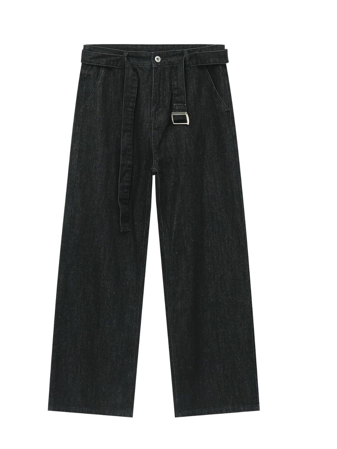 Men's Loose Fit Jeans with Pockets