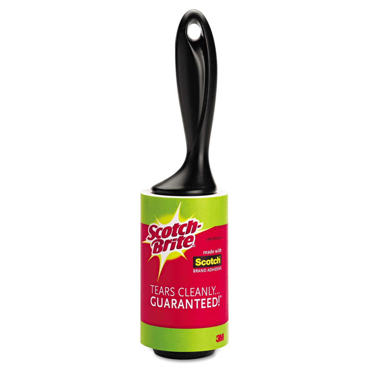 Scotch-Brite Lint Roller, Heavy-Duty Handle, 30 Sheets/Roller