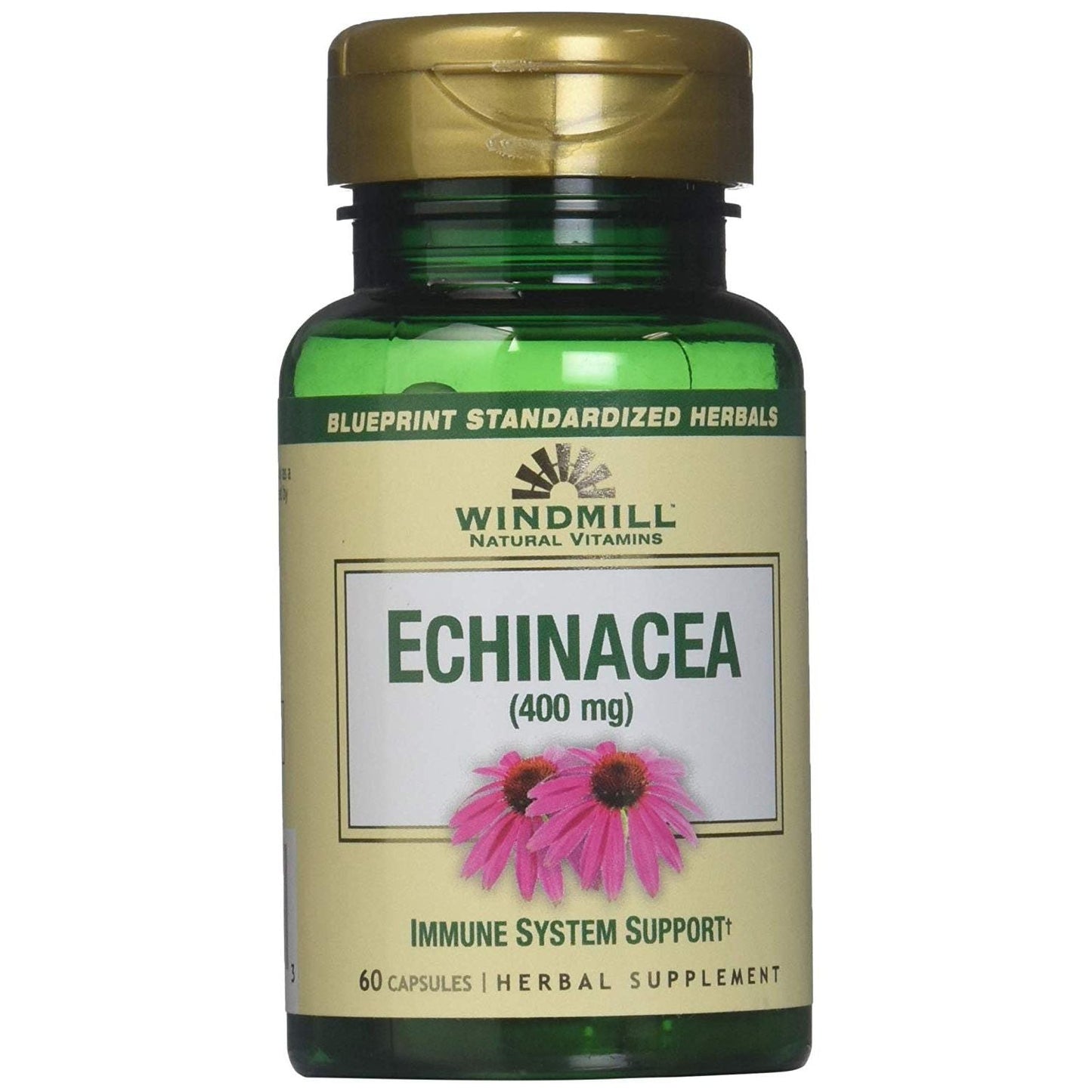 Windmill Echinacea Root 400 Mg Capsule 60Ea