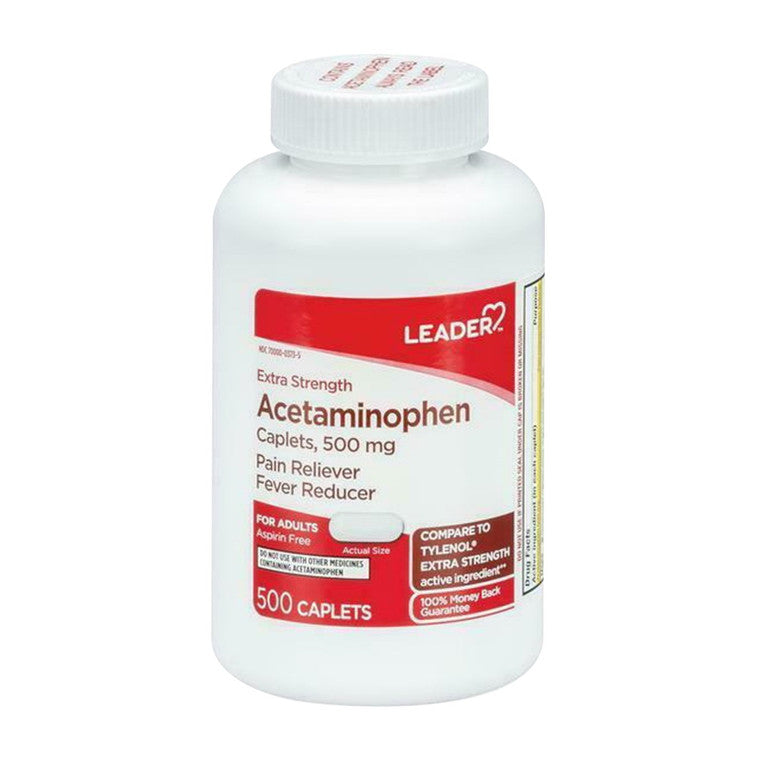 Leader™ Extra Strength Acetaminophen - 500 Mg