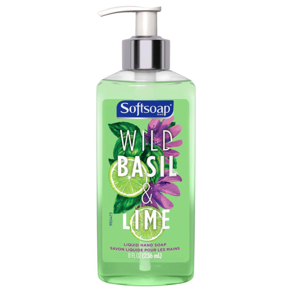 Softsoap Wild Basil & Lime Liquid Hand Soap 8.00 Fl Oz