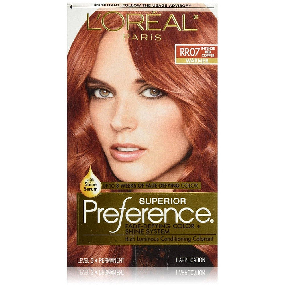 Superior Preference L'Oreal Paris Warmer RR07 Intense Red Copper Hair Color 1