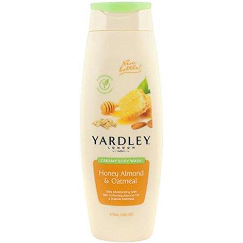 Yardley London Creamy Body Wash, Honey Almond & Oatmeal, 16 Oz