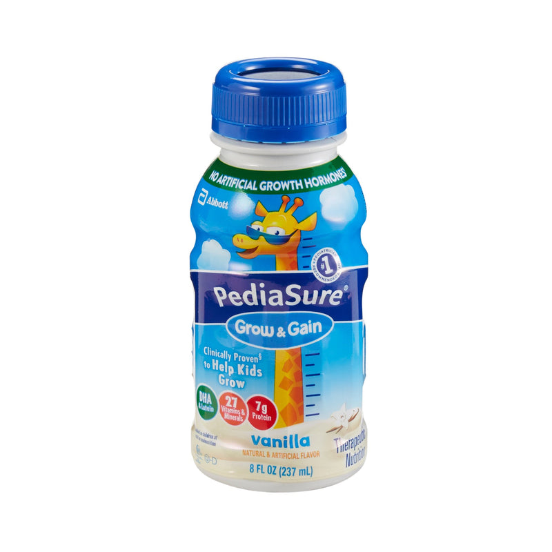 PediaSure Grow & Gain Vanilla 24x8 Oz Bottle Institutional