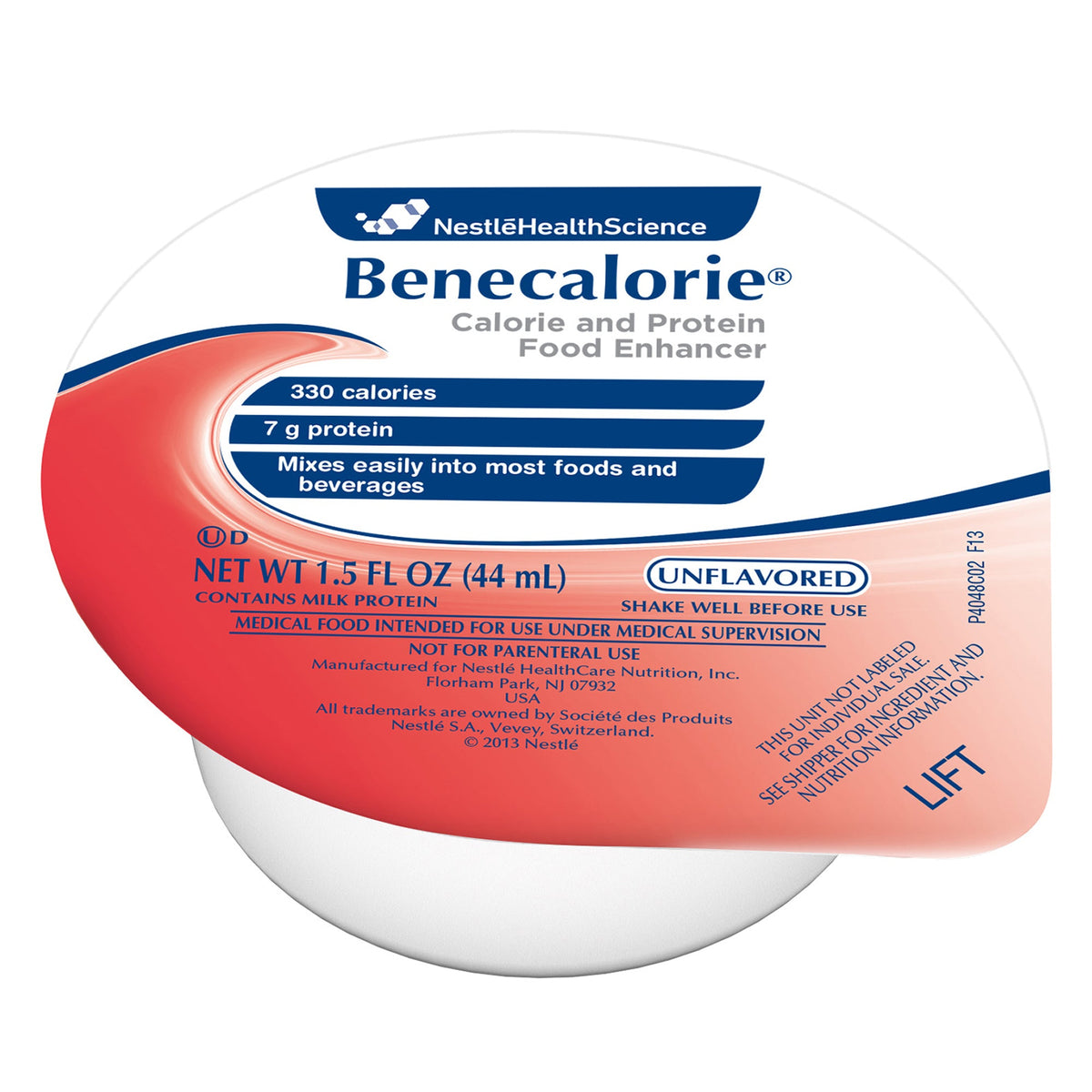 Resource BENECALORIE Unflavored 1.5 Fl. Oz. Cup - 24 pack