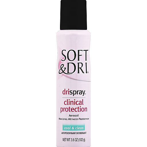 Soft & Dri Clinical Protection Everfresh Blossom Antiperspirant Deodorant 3.6 Oz Aerosol Can