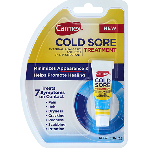 Carmex Cold Sore Treatment Gel - 0.07 Oz