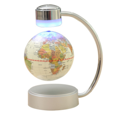 8-Inch Magnetic Suspension Globe - Office Decoration & Novelty Gift