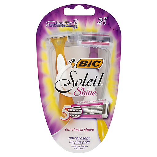 BiC Bi C Soleil Shine 5 Flexible Blades Razors