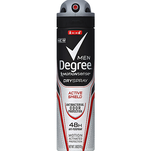 Degree Men Motion Sense Anti-Perspirant Dry Spray Active Shield