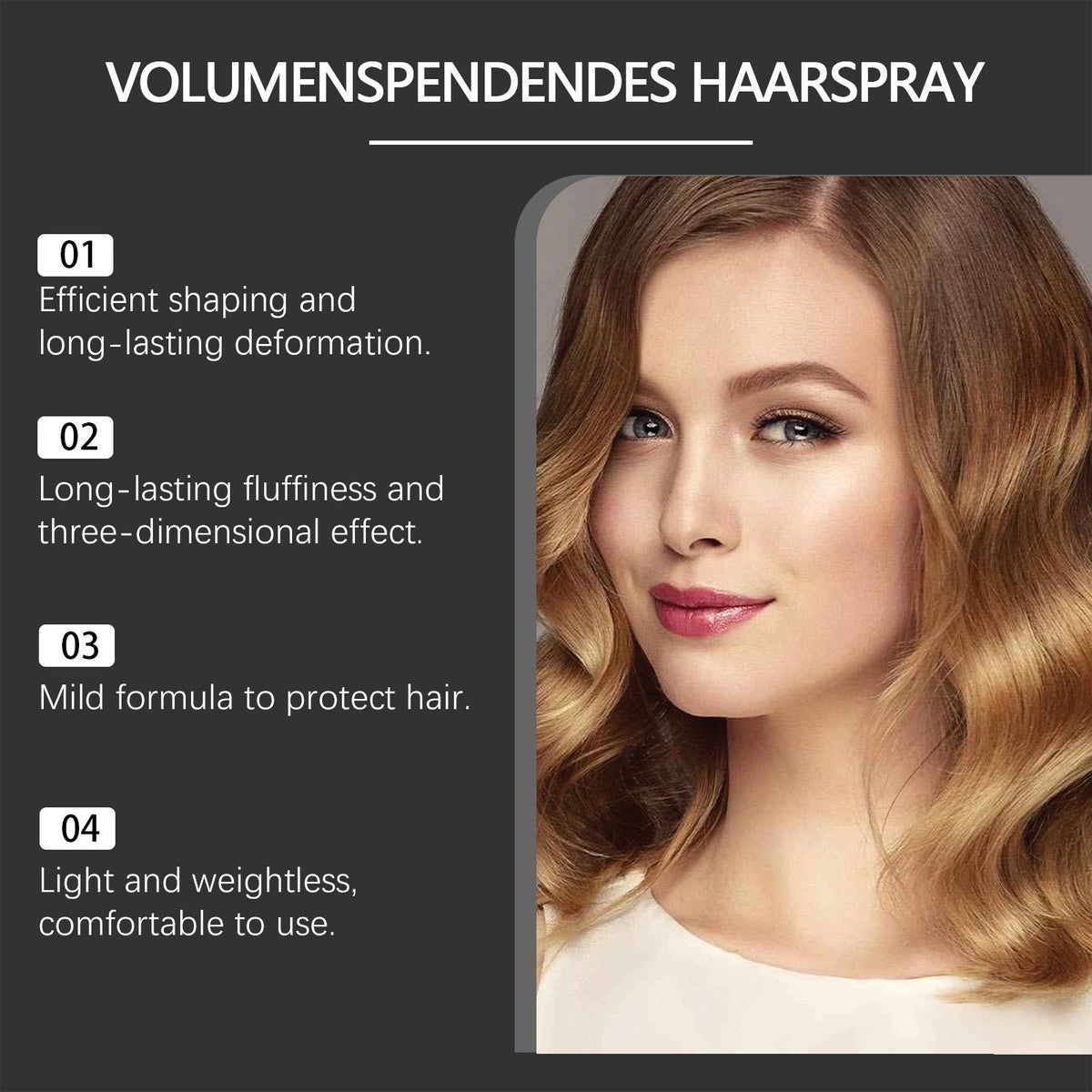 Hair Styling Spray Fluffy Disposable Hair Styling Sea Salt Care Fixature Spray