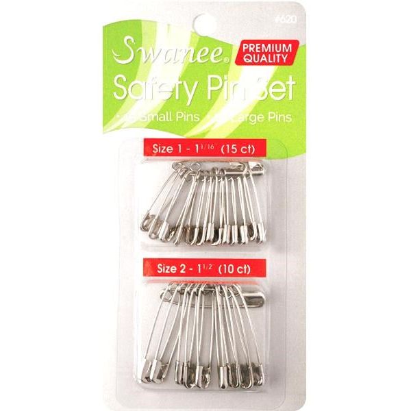Annie Swanee Safety Pin Set 25ct
