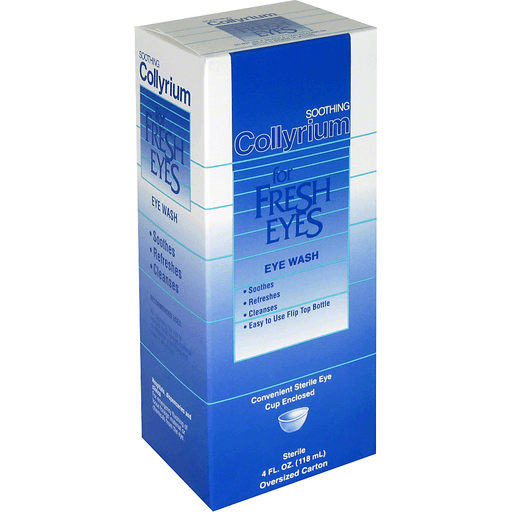 Collyrium For Fresh Eyes, Eye Wash - 4 Oz