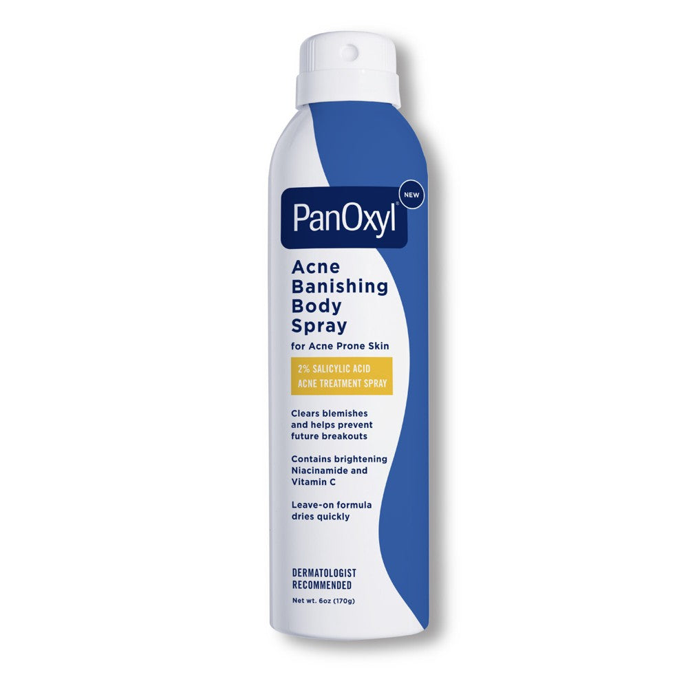 PanOxyl Acne Banishing Body Spray – 2% Salicylic Acid (5 oz)