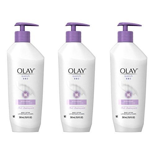 Olay Quench Shimmer Body Lotion, 11.8 Fl Oz