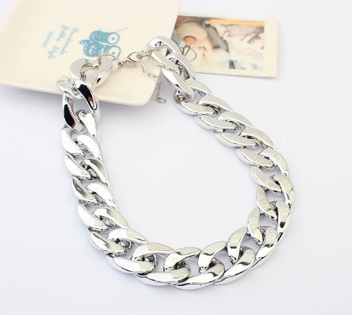 New Fashion Thick Chain Necklaces A214G Necklaces & Pendants Women's Jewelry
