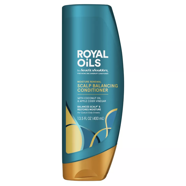 Head & Shoulders Royal Oils Moisture Renewal Conditioner With Coconut Oil 13.5 Fl Oz Bottle