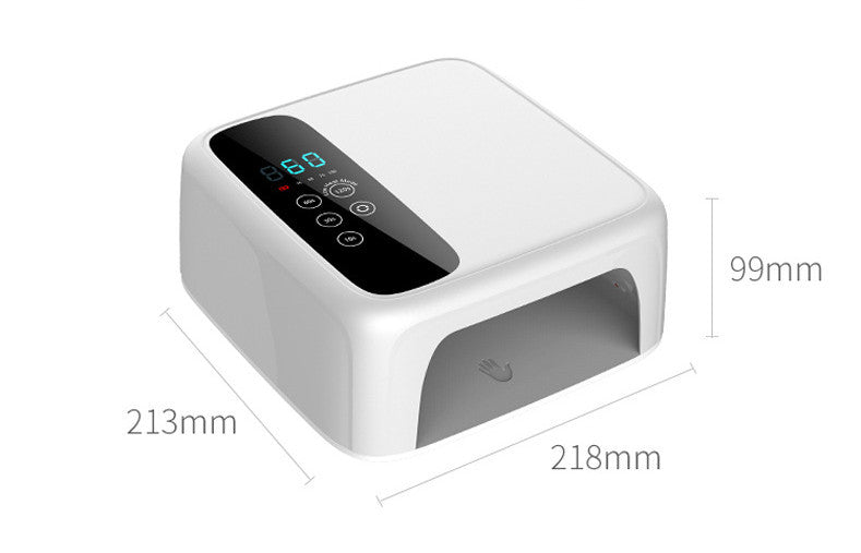 Rechargeable Smart Nail Light with Touch Screen
