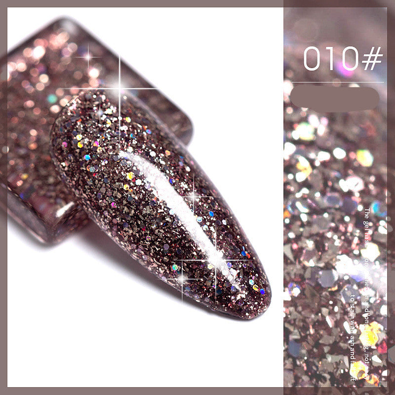 New Super Flash Micro Diamond Nail Polish
