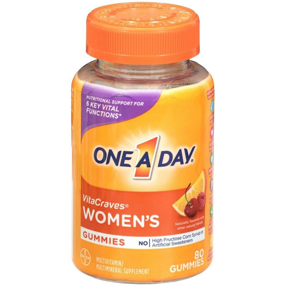 One A Day Women’s Multivitamin Gummies - 80 Count