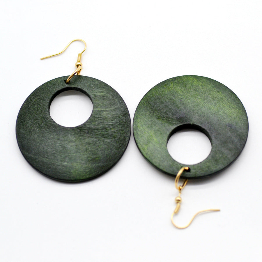 Original Fashion Wood Earrings Ornament