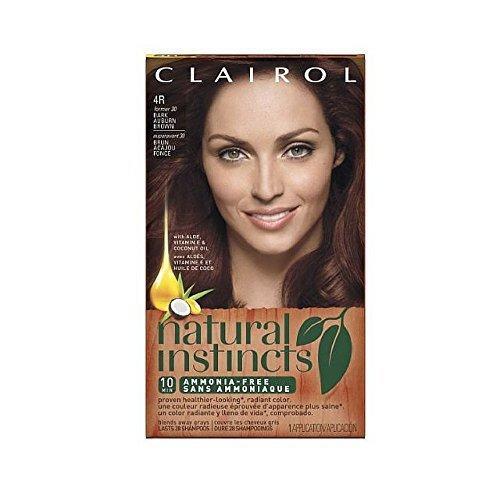 Natural Instincts Clairol 30, Rosewood, Dark Auburn Brown 1 Kit