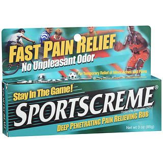 Sportscreme Deep Penetrating Pain Relieving Rub 3 oz.