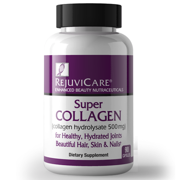RejuviCare Super Collagen, Collagen Hydrolysate, 500 Mg, 90 Capsules