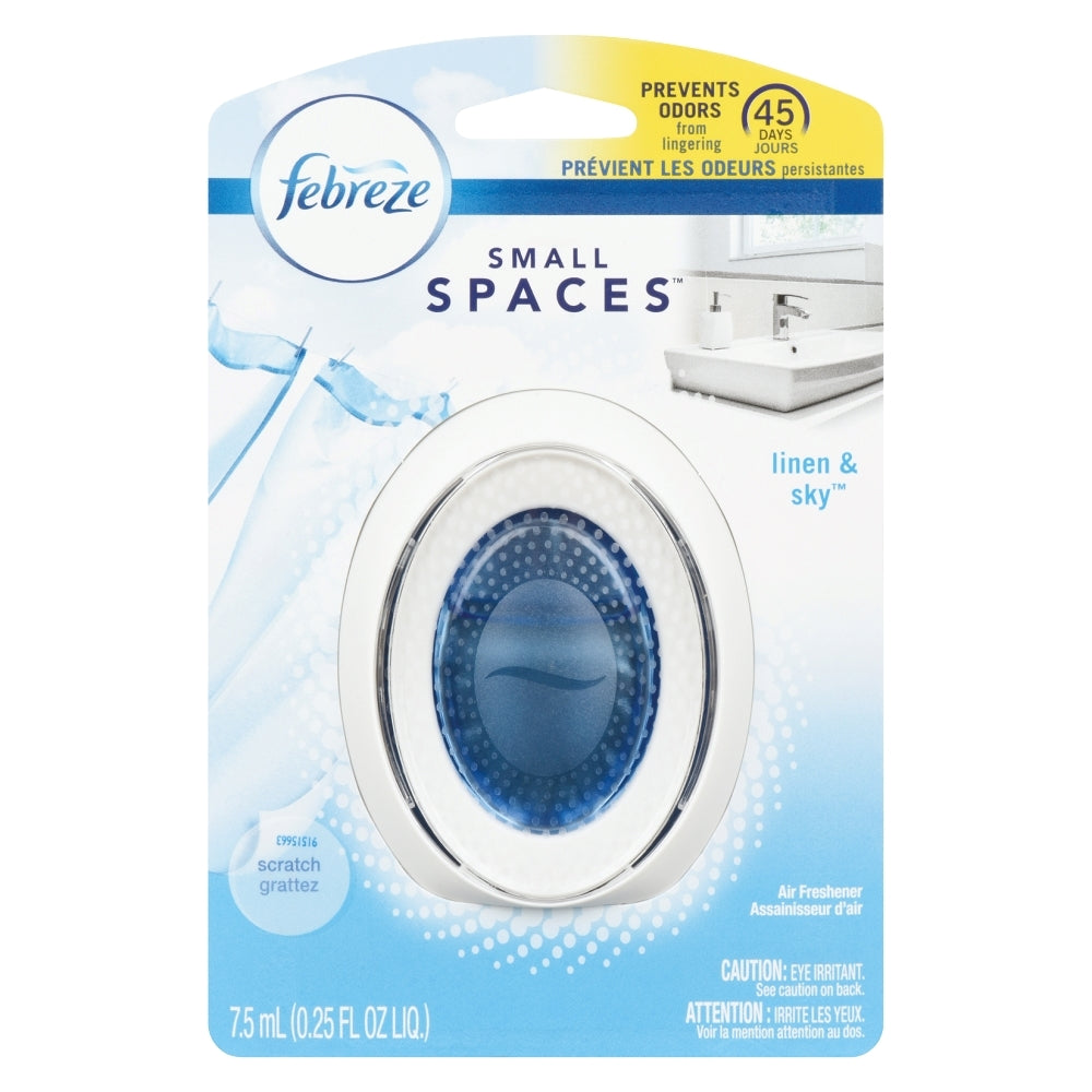 Febreze Small Spaces Linen & Sky Air Freshener, 0.25 Fl Oz