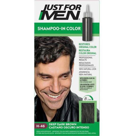 Just For Men Original Formula Hair Color, Deep Dark Brown H-46