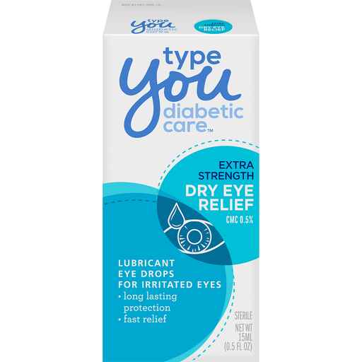 Type You Diabetic Care, Dry Eye Relief, 0.5 Ounce