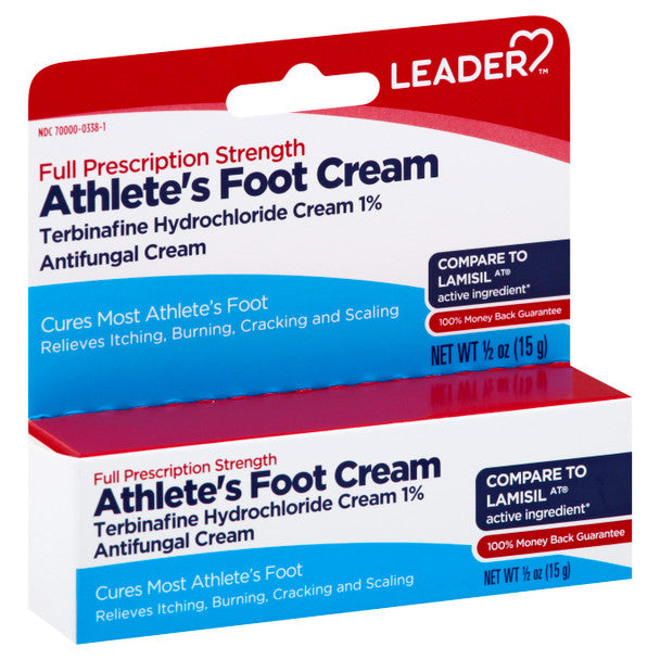 LEADER™ 1% Athlete's Foot Full Prescription Strength Cream, 0.5 oz