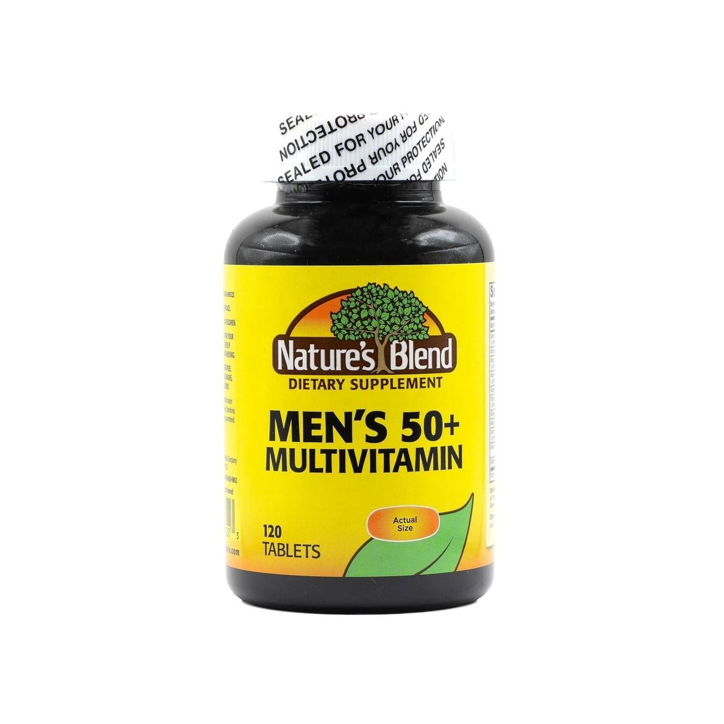 Nature's Blend® Men’s 50+ Multivitamin – Comprehensive Senior Support (120 Tablets)