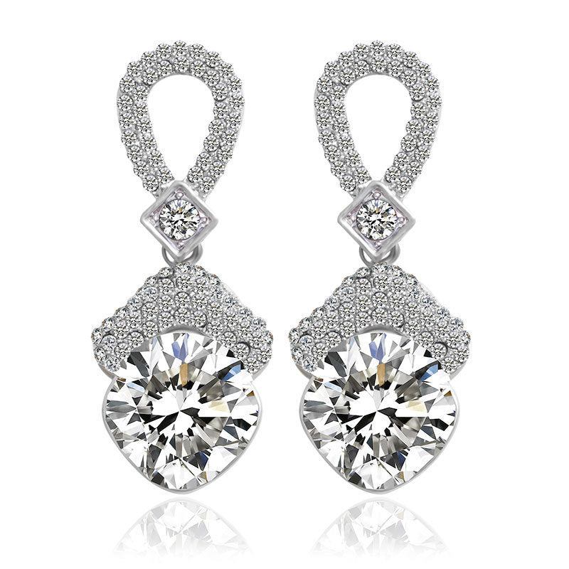 Bride Jewelry Set - 2 Zircon Sets