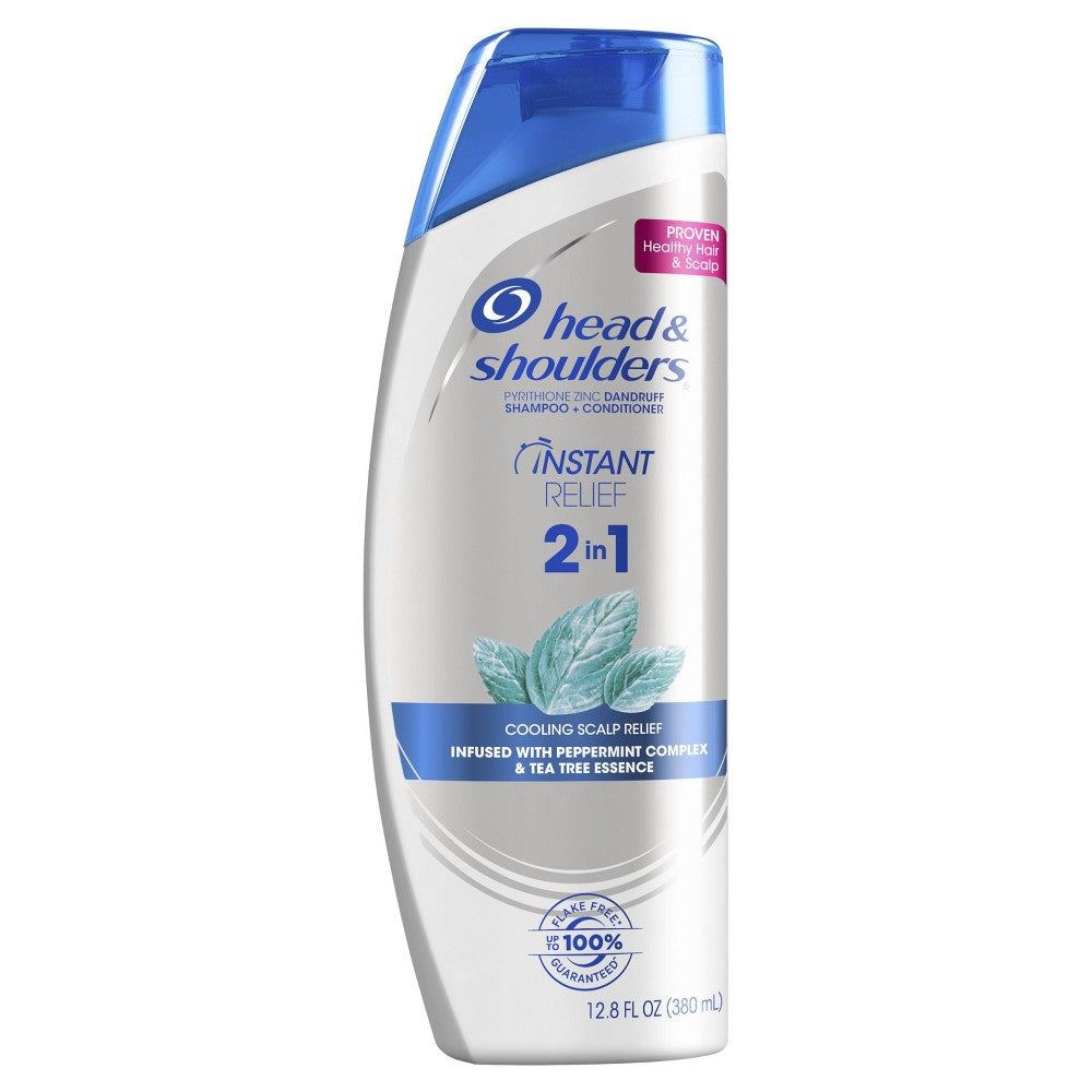 Head & Shoulders Instant Relief 2 In 1 Dandruff Shampoo Conditioner, 12.8 Oz