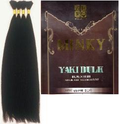 Minky YB Straight Human Braiding Hair