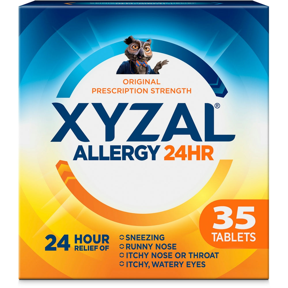 Xyzal® Allergy Relief 5 mg 24-Hour Tablet, 35 EA