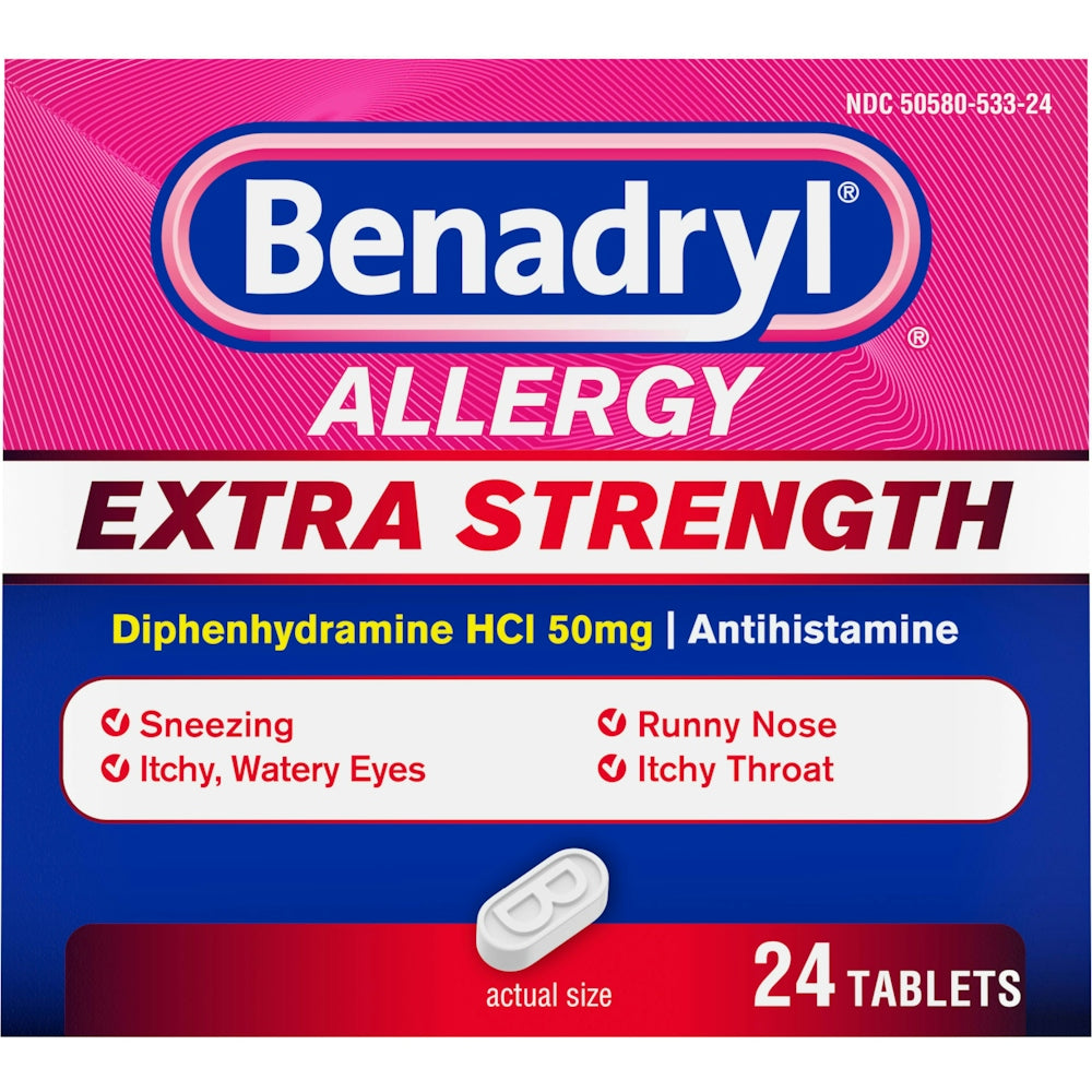 Benadryl Allergy Tb 50 mg 24 Es