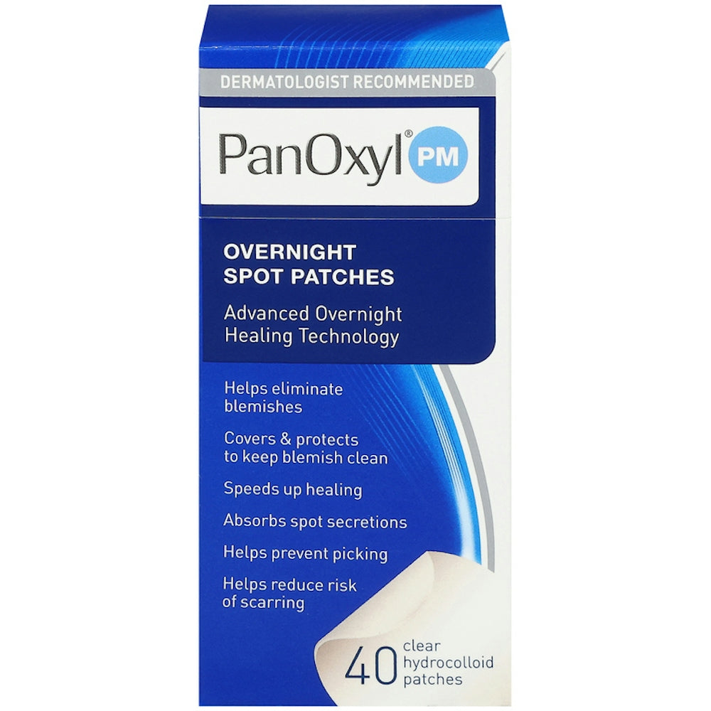 PanOxyl PM Overnight Spot Patches Clear Acne Patches 40 Count