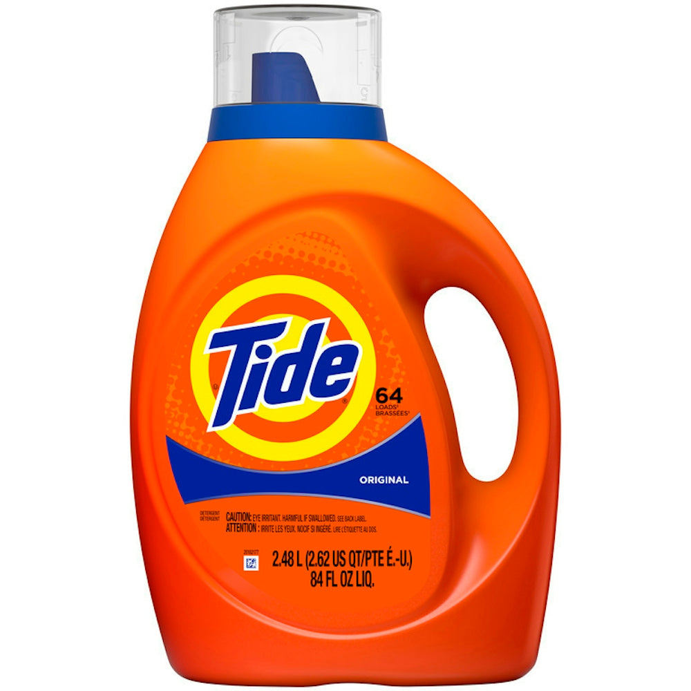 Tide Laundry Detergent Liquid, Original Scent, 84 Fl Oz, 64 Loads