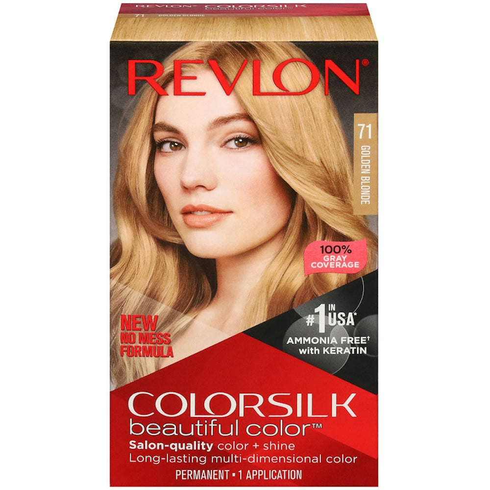 Revlon® Colorsilk Beautiful Color™ – Permanent Hair Color (Golden Blonde 71)