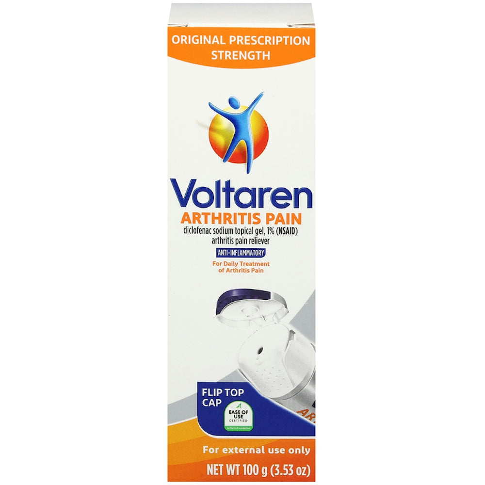 Voltaren® Pain Relief 1% Topical Gel, 3.53 oz