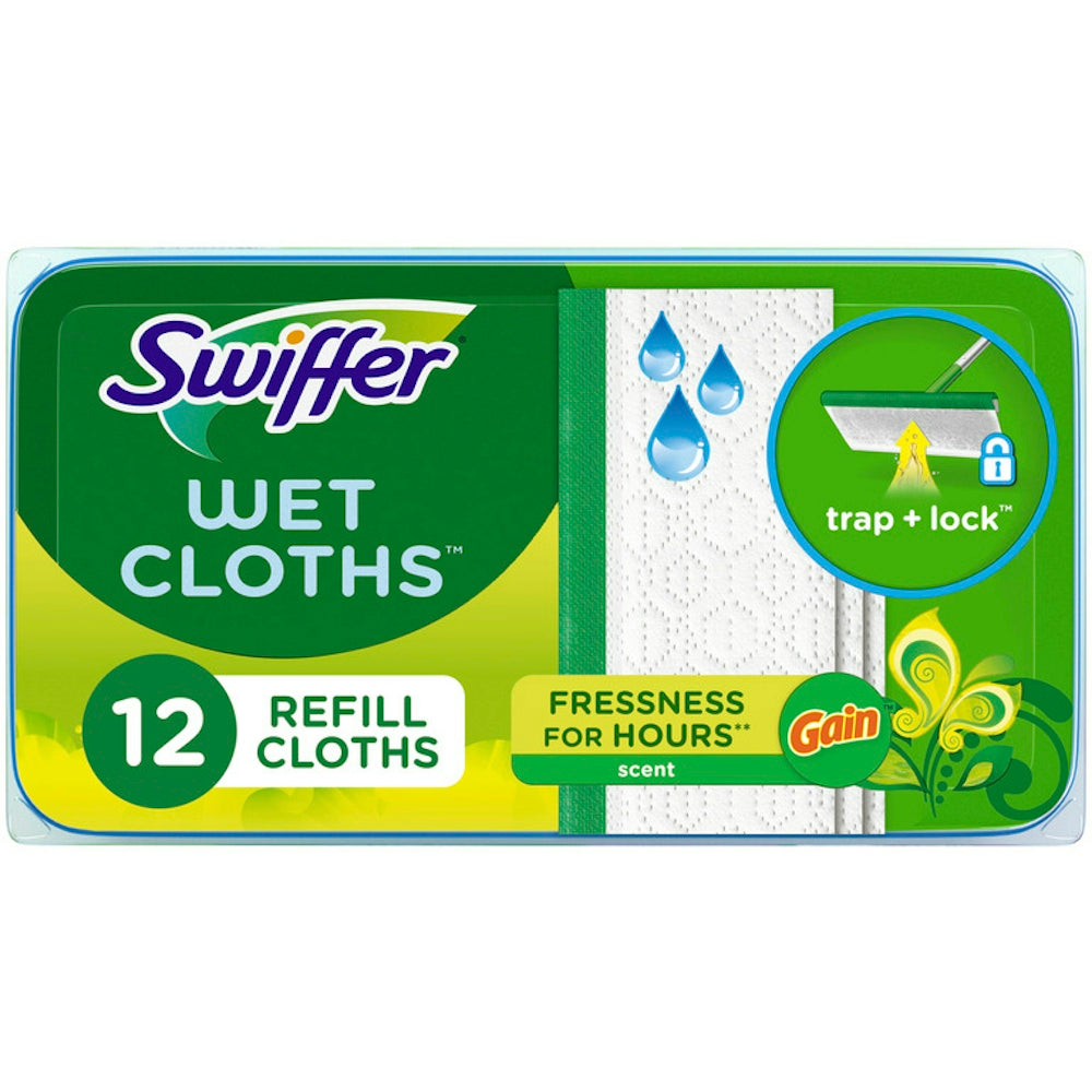 Swiffer Sweeper Wet Mopping Cloths, With Gain Scent