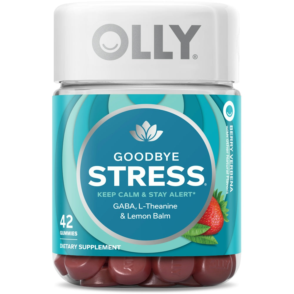 Olly Berry Verbena Goodbye Stress 42 Gummies