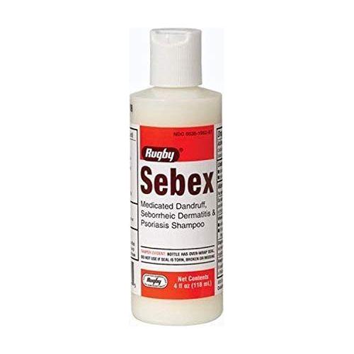 Rugby Sebex Shampoo Salicylic Acid 2% 4 oz