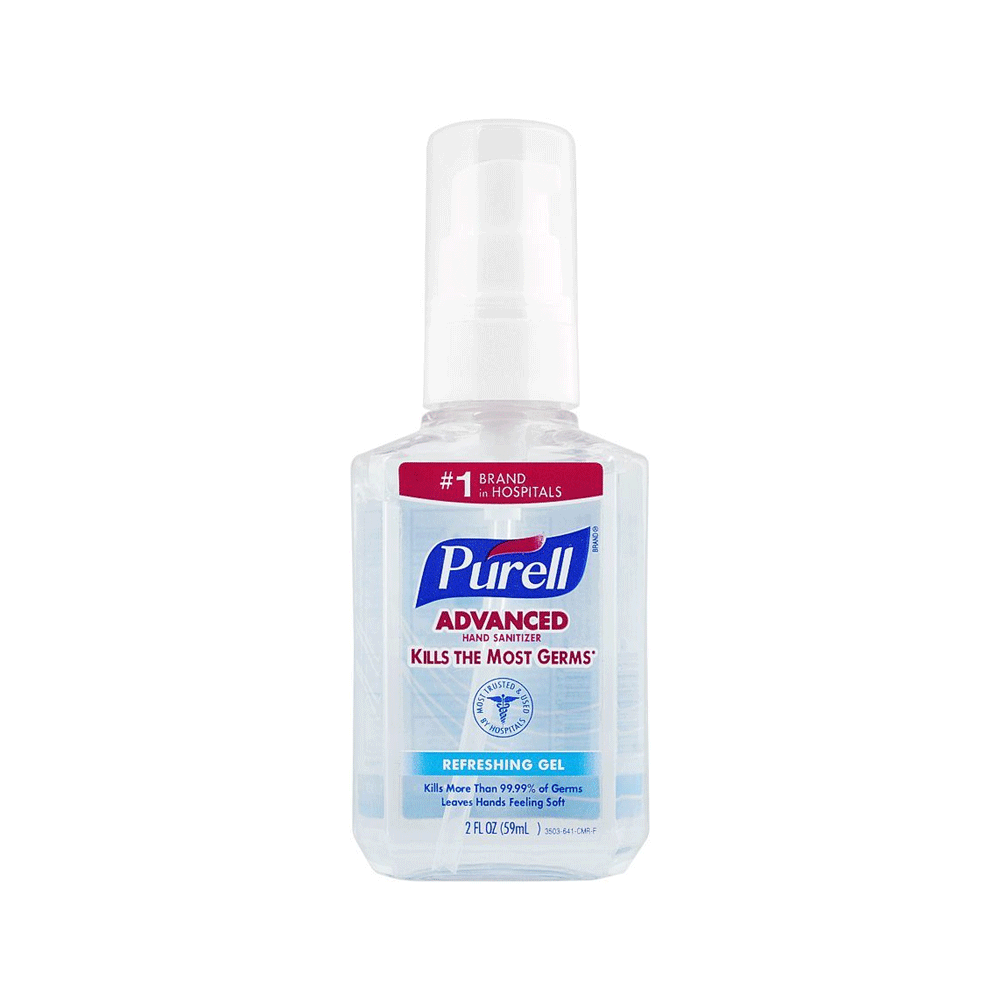 Purell Hand Sanitizer, Advanced, Ocean Kiss 2 Oz