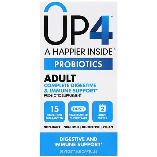 UP4 Probiotics With DDS1 Adult Vegetarian Capsules