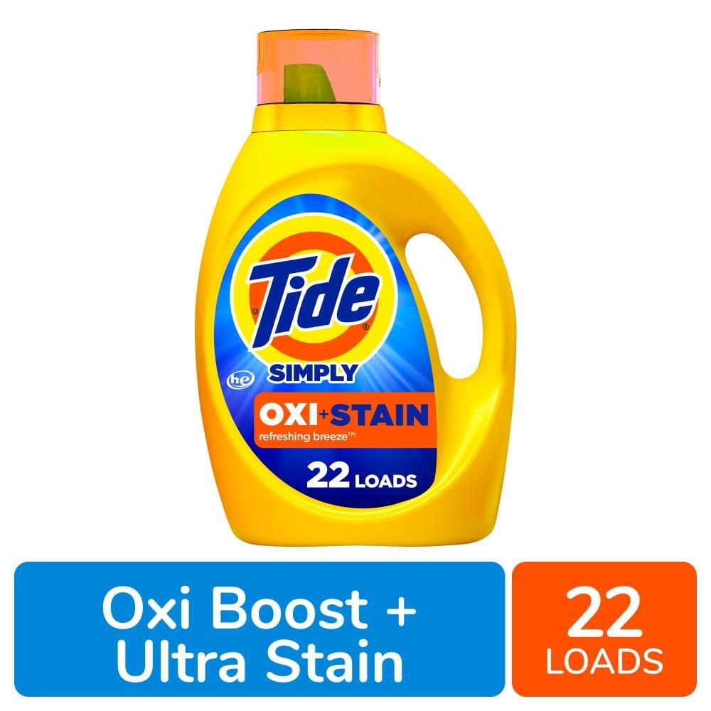 Tide Simply Oxi Boost + Ultra Stain Release Liquid Laundry Detergent - 31 fl oz