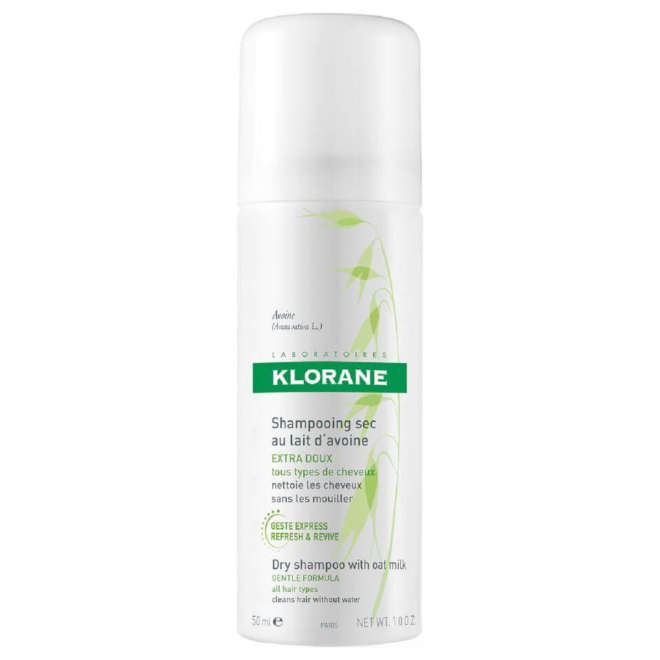 Klorane Dry Shampoo with Oat Milk, Gentle Formula, 1 fl oz