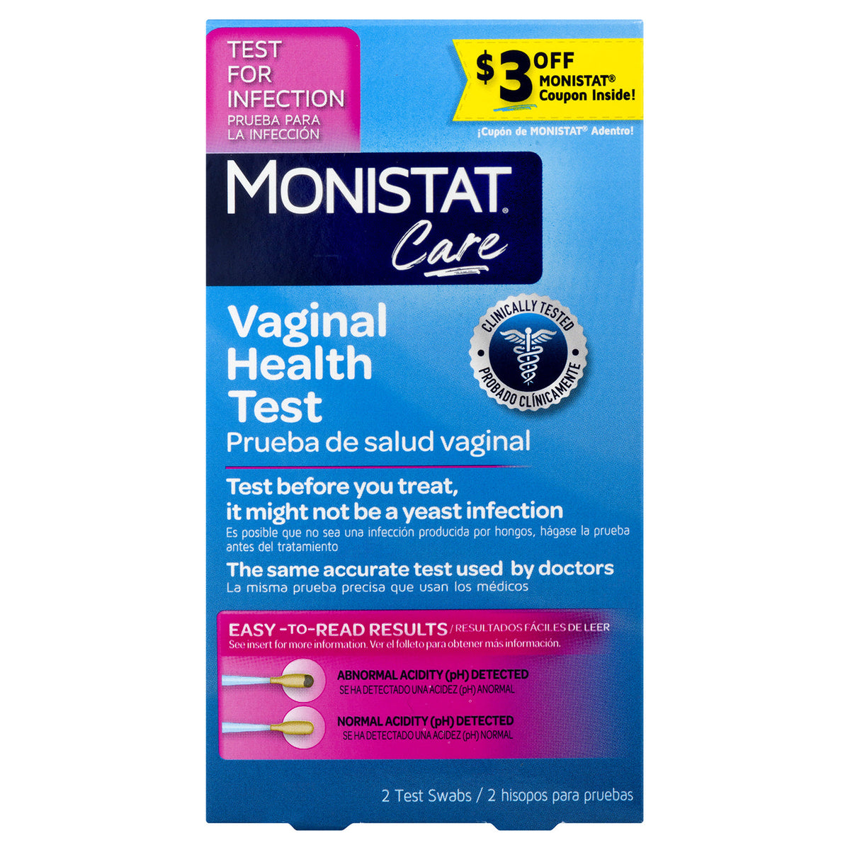 Monistat Complete Care Vaginal Health Test